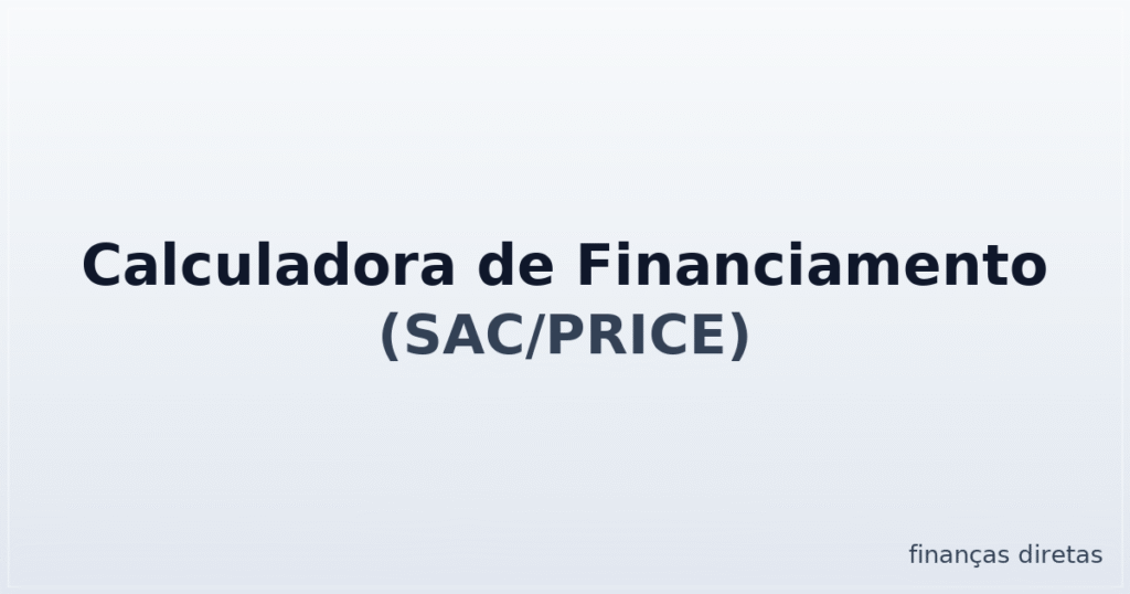 Calculadora de Financiamento 1200x630